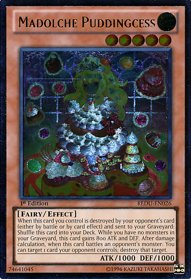 Madolche Puddingcess [REDU-EN026] Ultimate Rare 