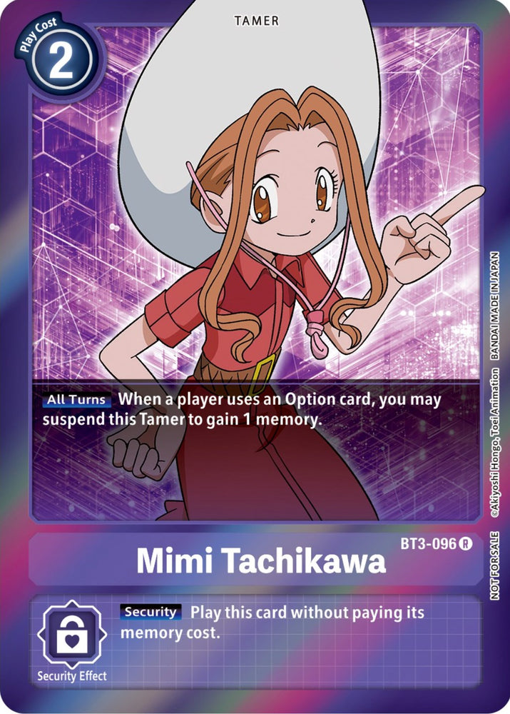 Mimi Tachikawa [BT3-096] (Event Pack 4) [Release Special Booster Promos]