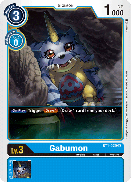 Gabumon [BT1-029] [Release Special Booster Ver.1.0] 