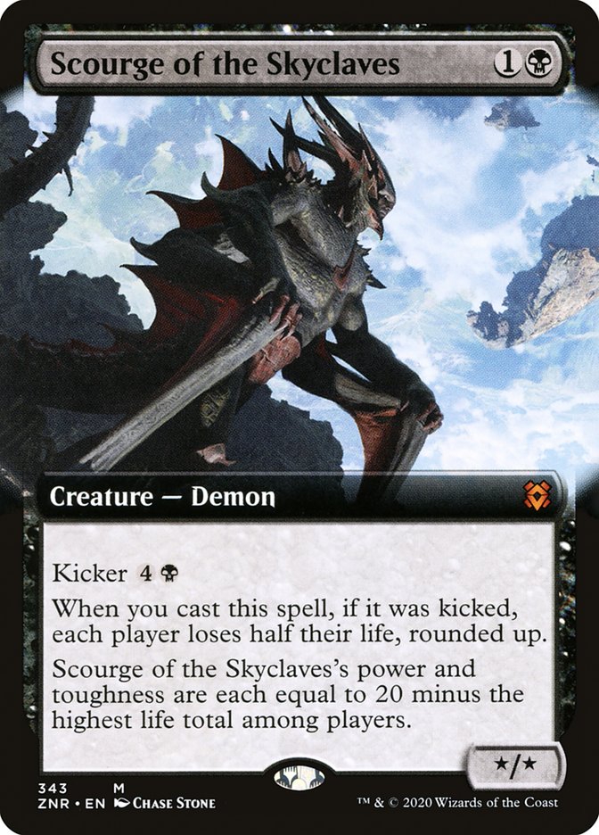 Scourge of the Skyclaves (Extended Art) [Zendikar Rising] 