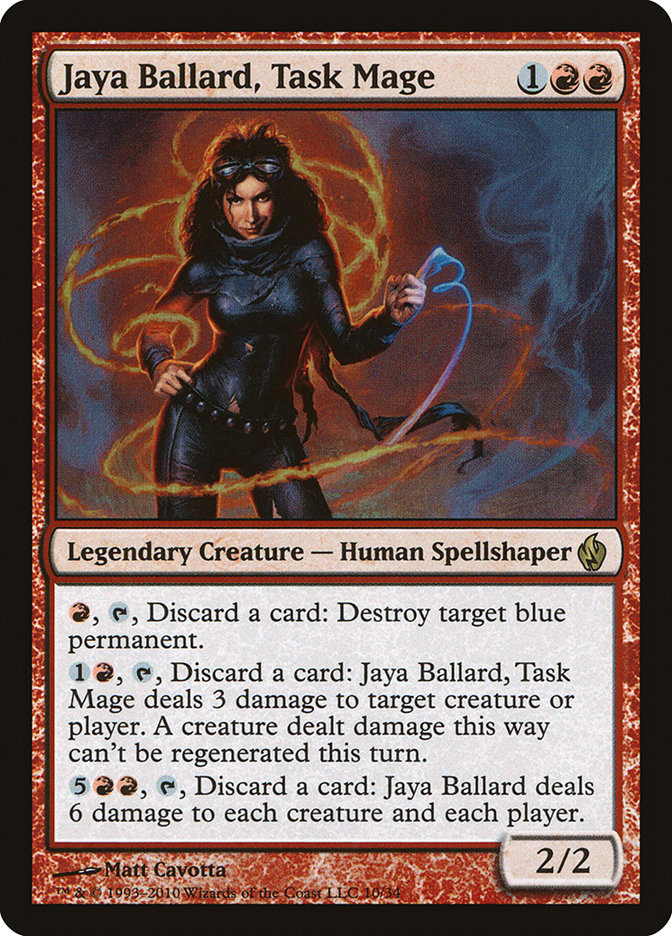 Jaya Ballard, Task Mage [Premium Deck Series: Fire and Lightning] 