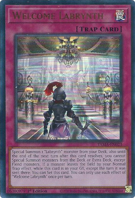Welcome Labrynth [TAMA-EN023] Ultra Rare 