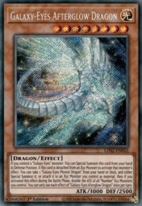 Galaxy-Eyes Afterglow Dragon [LDS2-EN052] Secret Rare 