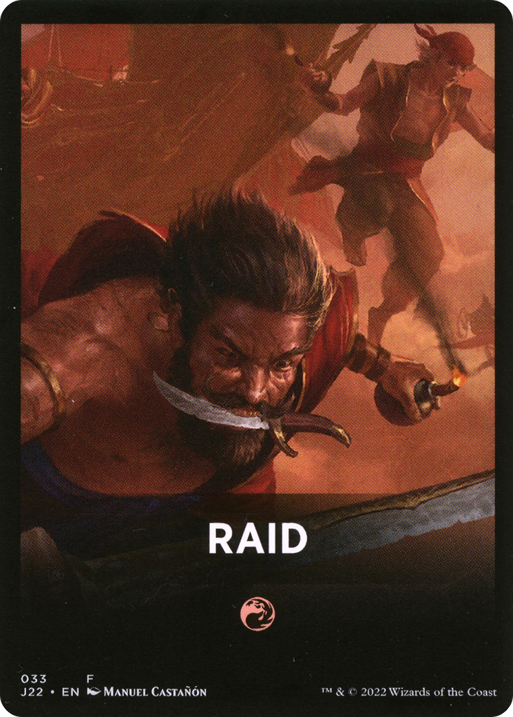 Raid Theme Card [Jumpstart 2022 Front Cards] 