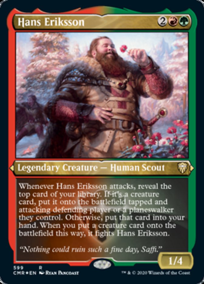 Hans Eriksson (Etched) [Commander Legends]