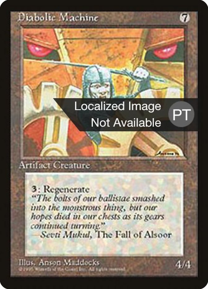 Diabolic Machine [Fourth Edition (Foreign Black Border)] 