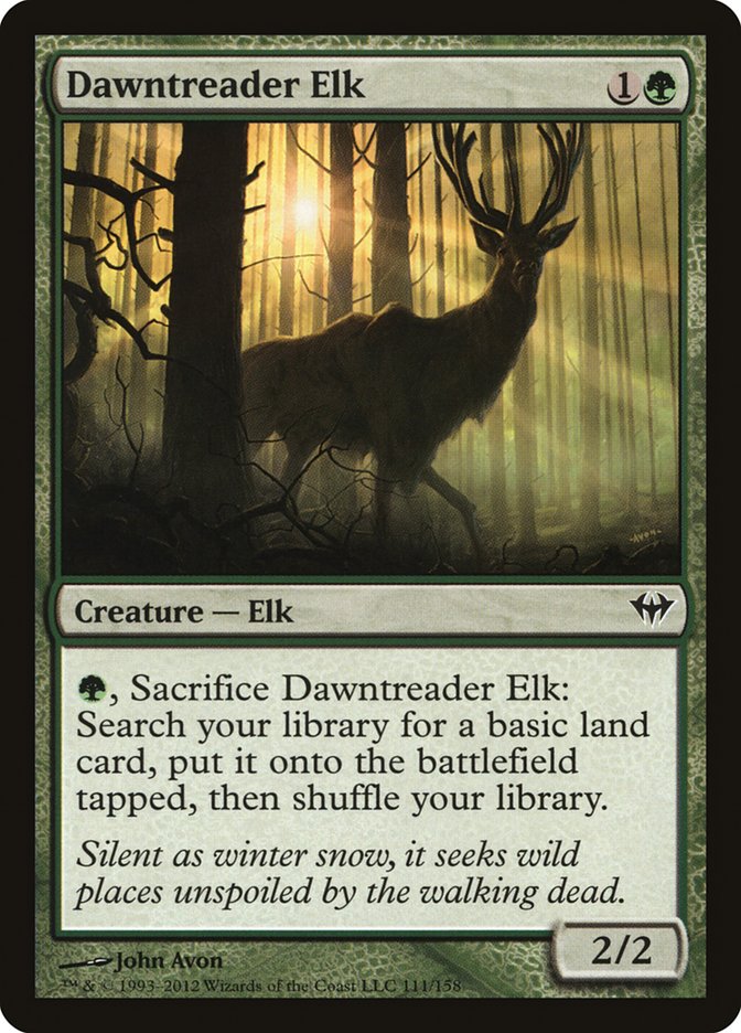 Dawntreader Elk [Dark Ascension] 