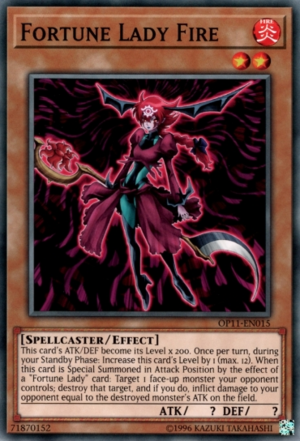 Fortune Lady Fire [OP11-EN015] Common 