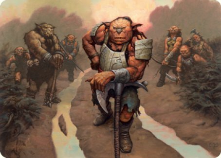 Hobgoblin Bandit Lord Art Card [Dungeons & Dragons: Adventures in the Forgotten Realms Art Series] 