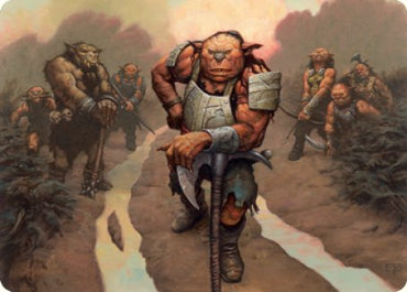 Hobgoblin Bandit Lord Art Card [Dungeons &amp; Dragons: Adventures in the Forgotten Realms Art Series] 