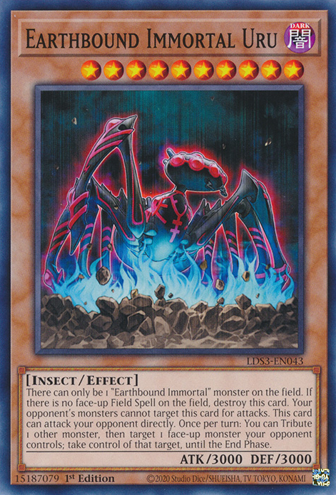 Earthbound Immortal Uru [LDS3-EN043] Common 