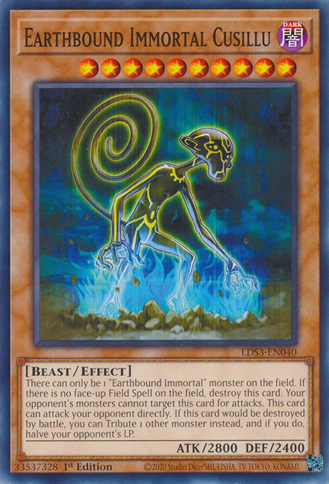 Earthbound Immortal Cusillu [LDS3-EN040] Common 