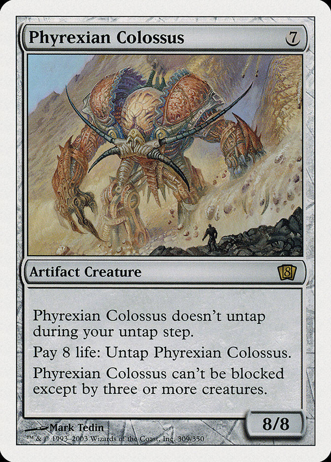 Phyrexian Colossus [Eighth Edition] 