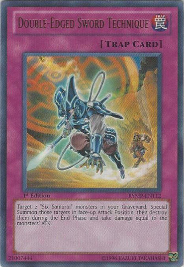 Double-Edged Sword Technique [RYMP-EN112] Ultra Rare 