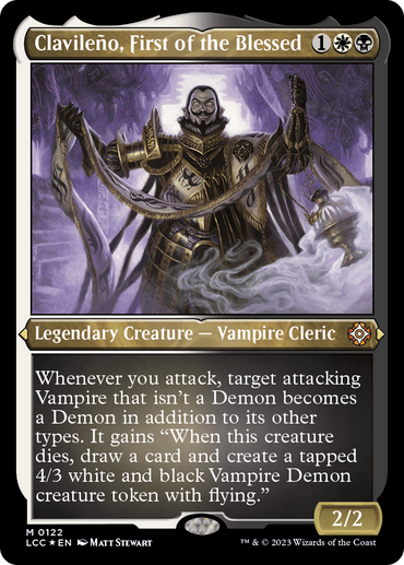 Clavileno, First of the Blessed (Display Commander) [The Lost Caverns of Ixalan Commander] 