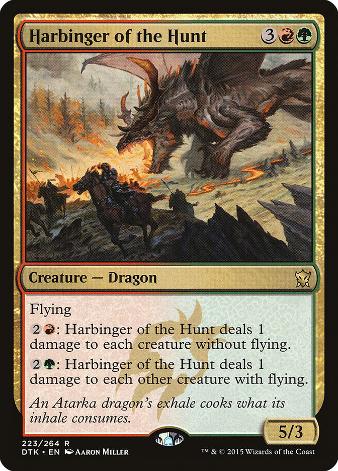 Harbinger of the Hunt [Dragons of Tarkir] 