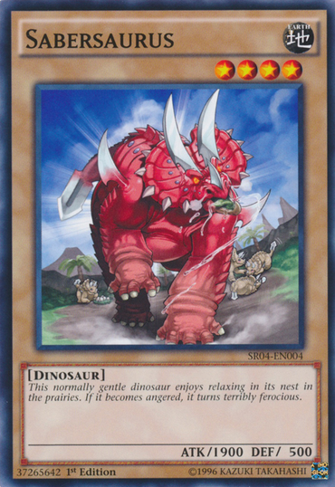 Sabersaurus [SR04-EN004] Common 