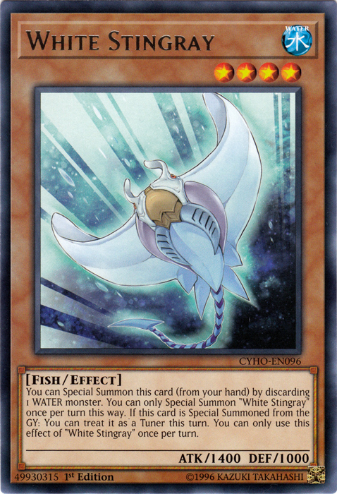 White Stingray [CYHO-EN096] Rare 