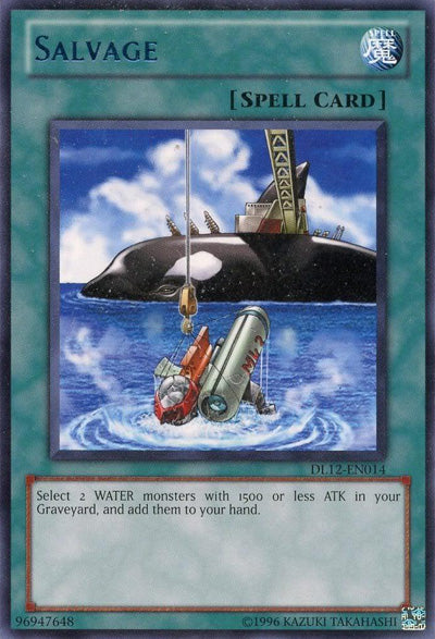 Salvage (Blue) [DL12-EN014] Rare 