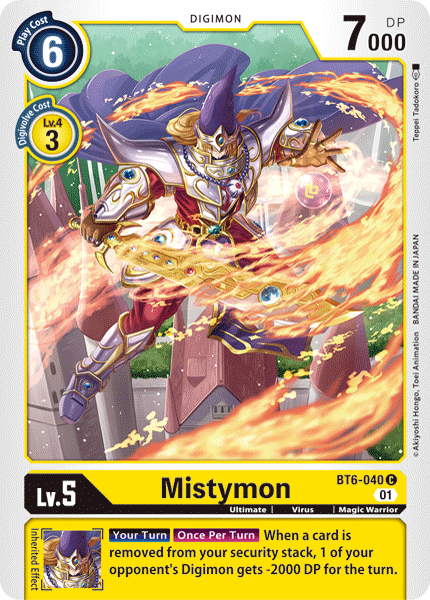 Mistymon [BT6-040] [Double Diamond] 