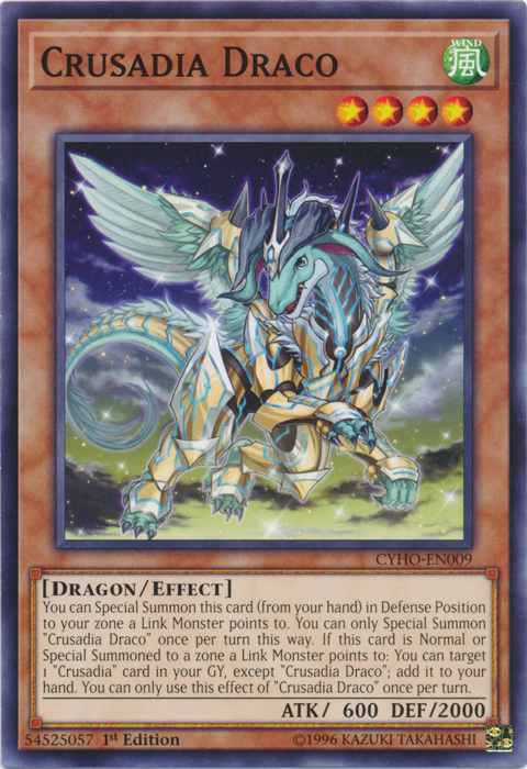 Draco Crusady [CYHO-EN009] Common 