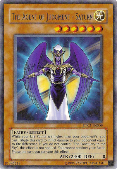 The Agent of Judgment - Saturn [CP03-EN009] Rare 