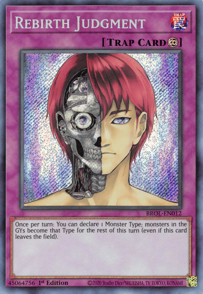 Rebirth Judgment [BROL-EN012] Secret Rare 