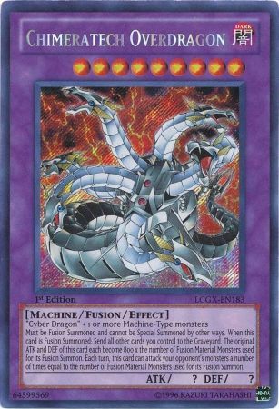 Chimeratech Overdragon [LCGX-EN183] Secret Rare 