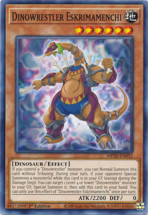 Dinowrestler Eskrimamenchi [MP20-EN052] Common 