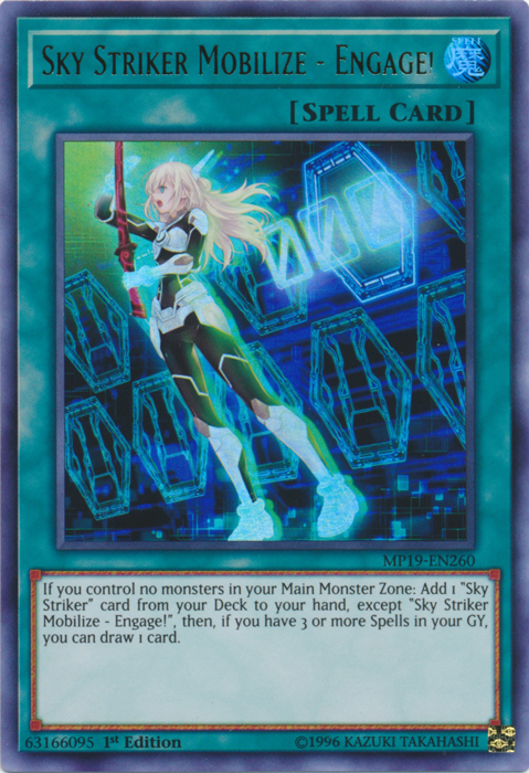 Sky Striker Mobilize - Engage! [MP19-EN260] Ultra Rare 