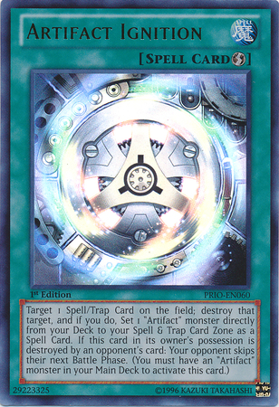 Artifact Ignition [PRIO-EN060] Ultra Rare 