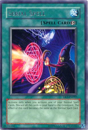 Serial Spell [DR3-EN097] Rare 