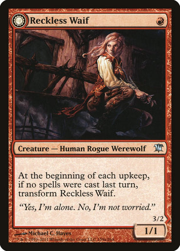 Reckless Waif // Merciless Predator [Innistrad] 