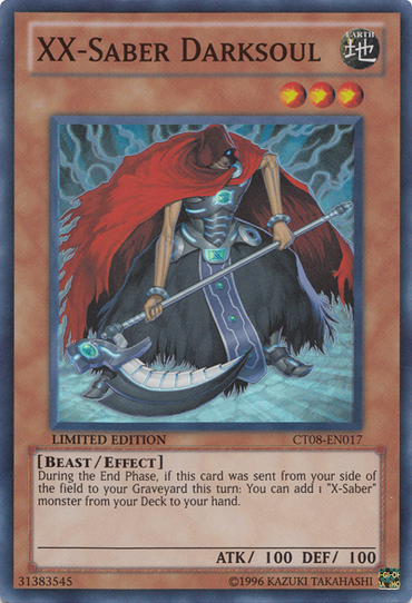 XX-Saber Darksoul [CT08-EN017] Super Rare 