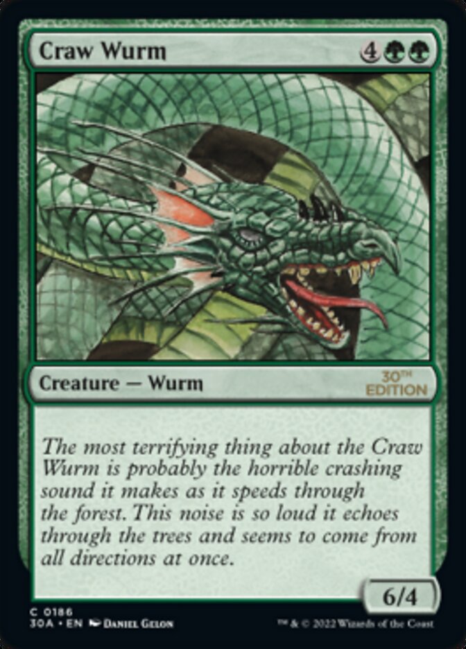 Craw Wurm [30th Anniversary Edition] 