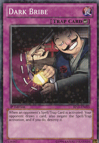 Dark Bribe [BP01-EN055] Starfoil Rare 