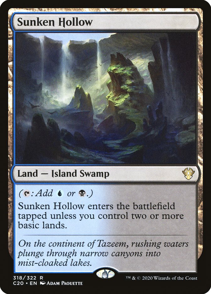 Sunken Hollow [Commander 2020] 