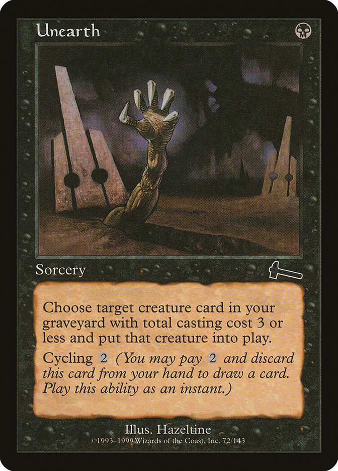 Unearth [Urza's Legacy] 