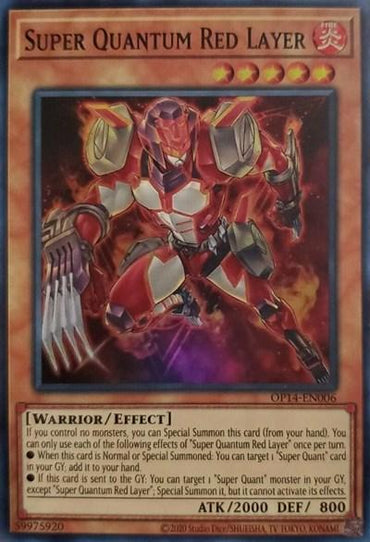Super Quantum Red Layer [OP14-EN006] Super Rare 