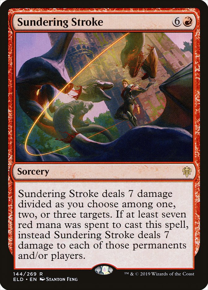 Sundering Stroke [Throne of Eldraine] 