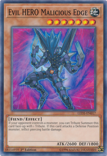 Evil Hero Malicious Edge [LED5-EN017] Common 