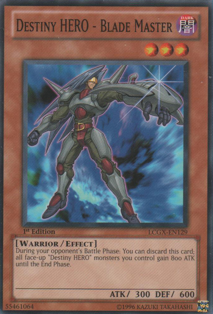 Destiny HERO - Blade Master [LCGX-EN129] Common 