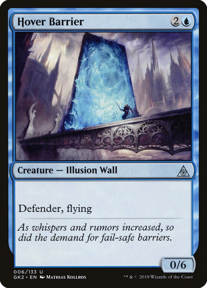 Hover Barrier [Ravnica Allegiance Guild Kit] 