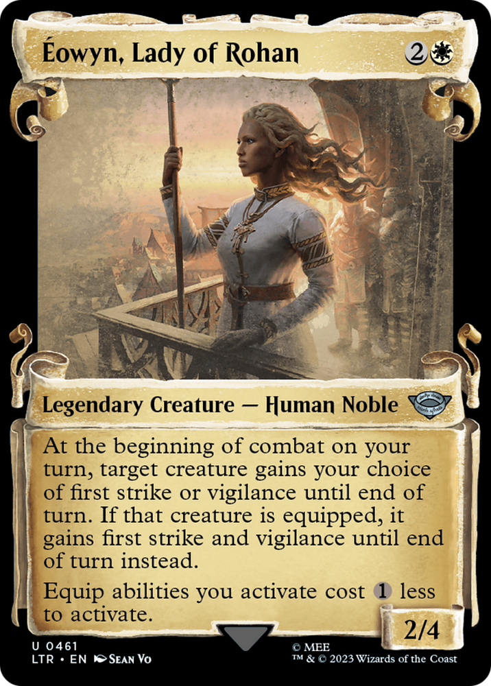 Eowyn, Lady of Rohan [The Lord of the Rings: Tales of Middle-Earth Showcase Scrolls] 