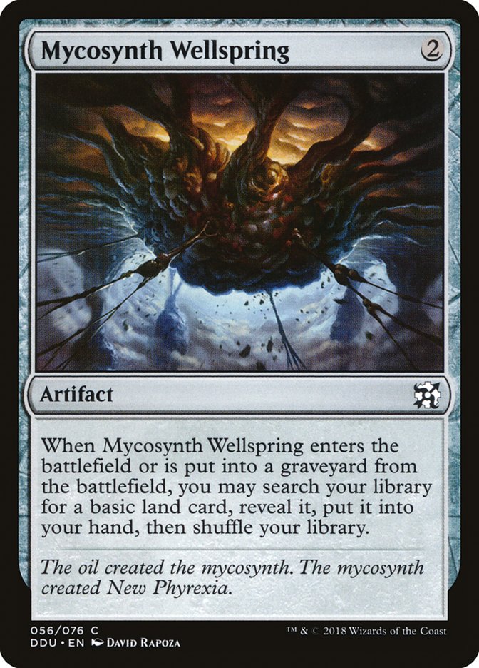 Mycosynth Wellspring [Duel Decks: Elves vs. Inventors] 