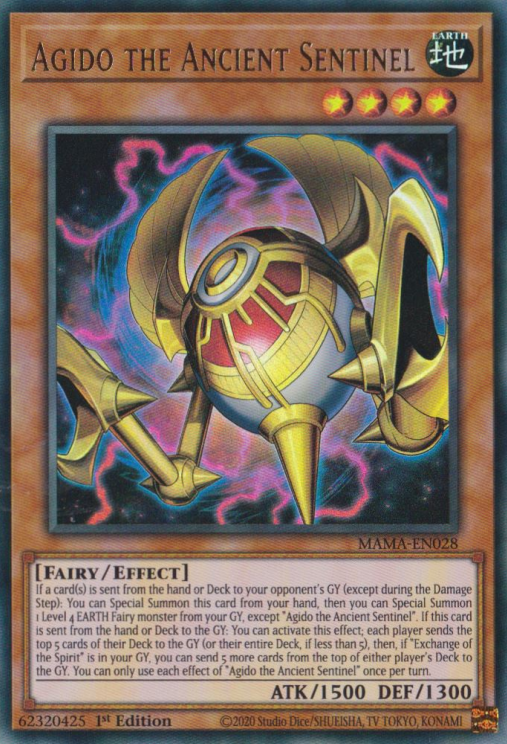 Agido the Ancient Sentinel [MAMA-EN028] Ultra Rare 