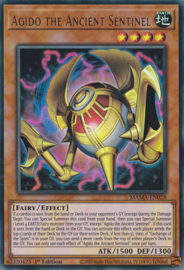 Agido the Ancient Sentinel [MAMA-EN028] Ultra Rare 