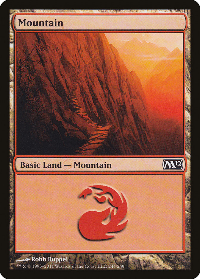 Mountain (244) [Magic 2012] 