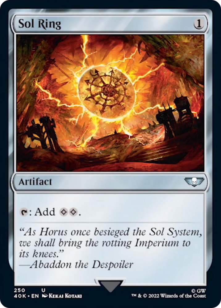 Sol Ring (250) [Warhammer 40,000] 