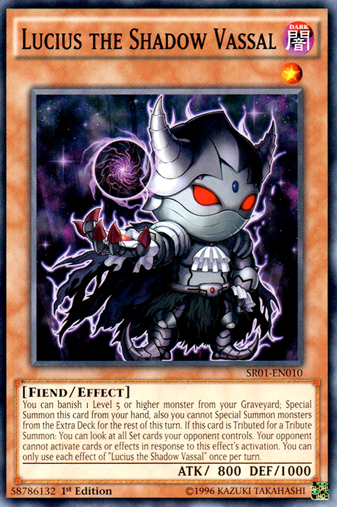 Lucius the Shadow Vassal [SR01-EN010] Common 